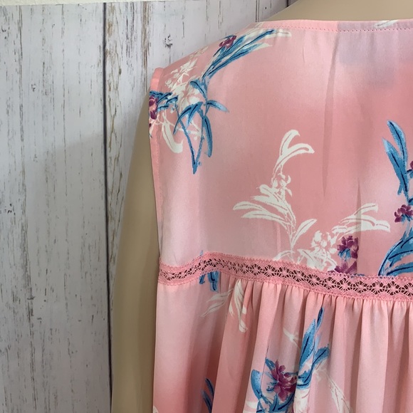 Lane Bryant Floral Tank Top - Picture 9 of 11